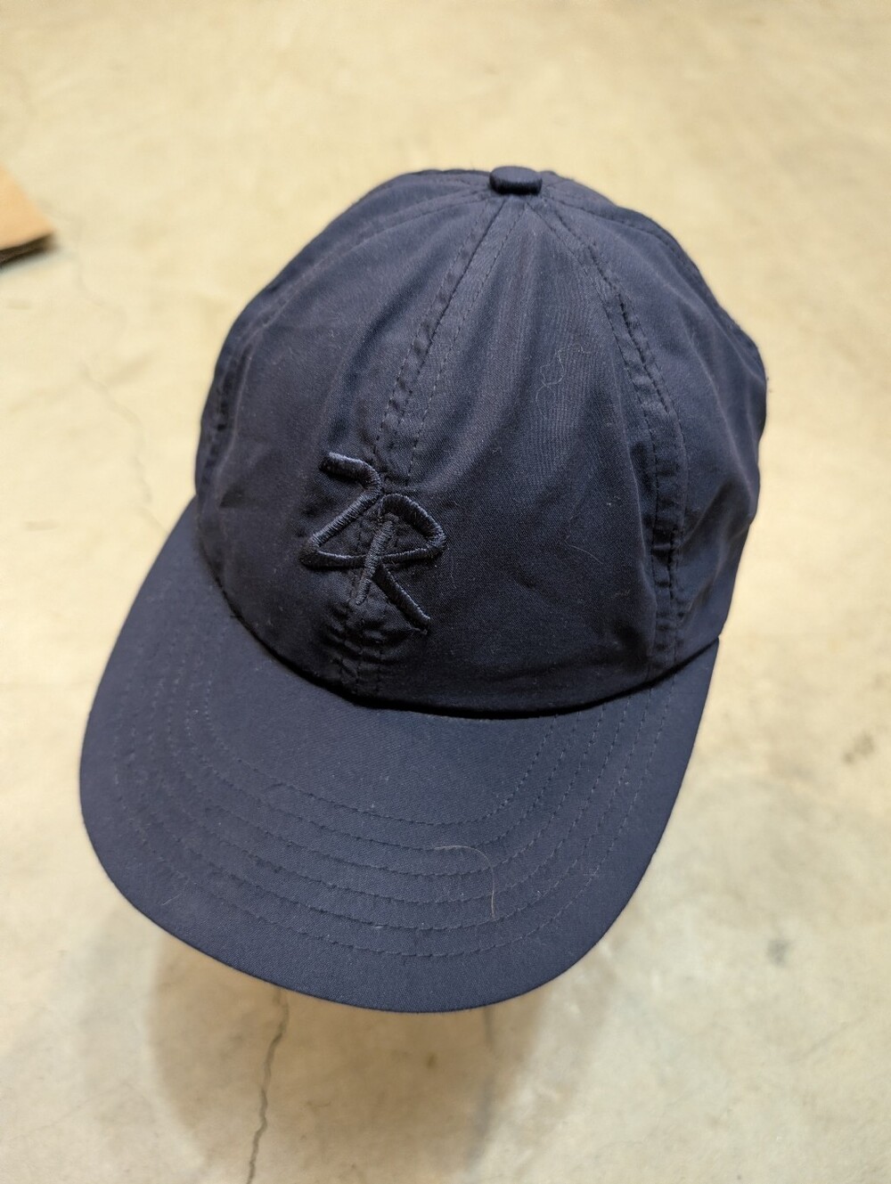 Zero Restriction Gore Tex Hat Navy Strap Back